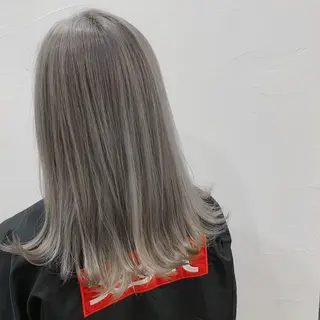 ミディアム カラー ✨ブリーチマスター✨ オクヤマヨウスケのヘアスタイル