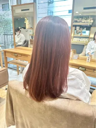 カラー 【潤いツヤヘア🫧】 岸野　妙波のヘアスタイル