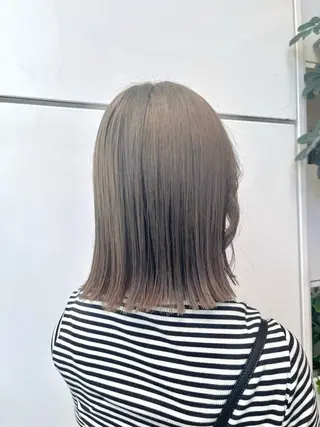 ミディアム カラー くさかみさき🌼暖色 /耳つぼ/オタク🌼のヘアスタイル