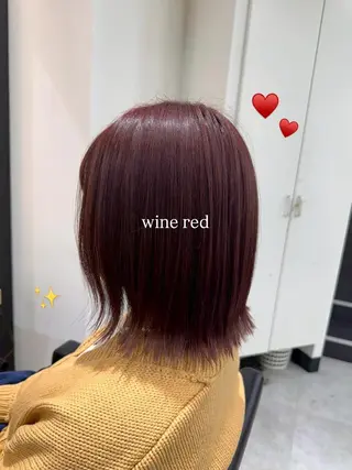 ミディアム カラー L.E.M 仙台のヘアスタイル