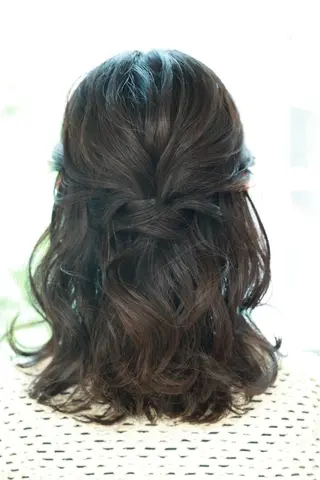 ミディアム ヘアアレンジ 石垣廣乃 /Hironoのヘアスタイル