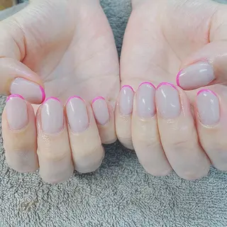 ネイル K. Rie minion 北浦和のネイルデザイン