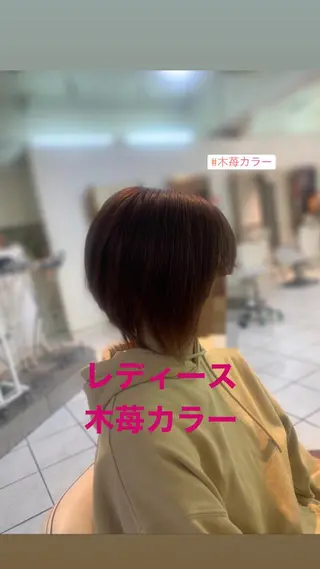 ショート カラー ~増田 勇輝~のヘアスタイル