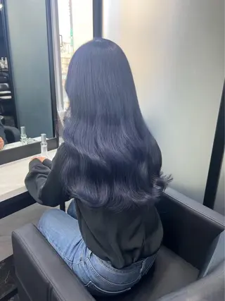 ロング カラー ヘアアレンジ assistant REIのヘアスタイル