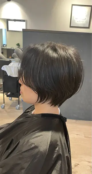 ショート ショート/ハイライト 松倉のヘアスタイル