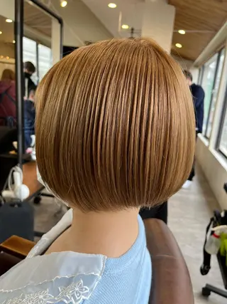 ショート カラー 🟢NEGi🟣 🫧髪質改善のヘアスタイル