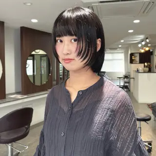 ショート タナカ レイヤのヘアスタイル