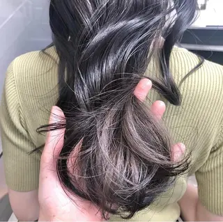 セミロング カラー パーマ ヘアアレンジ メンズ キッズ stylist 🌸 kana.のヘアスタイル