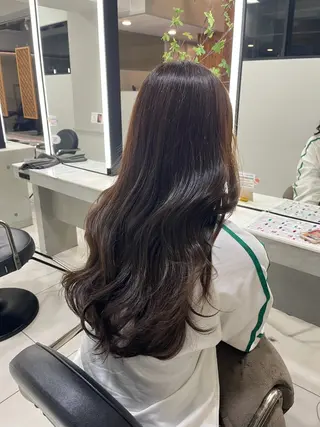 ロング 🎀透明感カラー🎀 稲垣至恩🎀のヘアスタイル