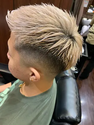 ショート メンズ 羽木 隆徒のヘアスタイル