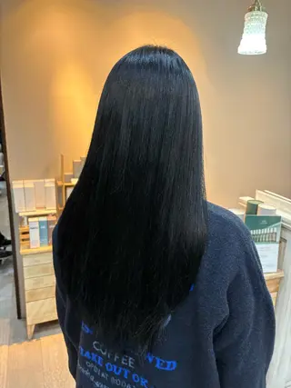 ロング 池田 優那のヘアスタイル