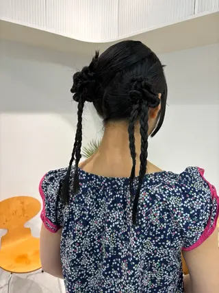 ヘアアレンジ レイヤーカット🎀 kanaのヘアスタイル