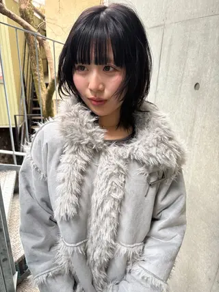 ミディアム カラー yuuna/ ハッシュカット🎀のヘアスタイル