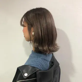 ミディアム 当日予約大歓迎💗 依田瑞希のヘアスタイル