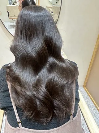 ロング Yamamoto 半個室美容室zinaのヘアスタイル