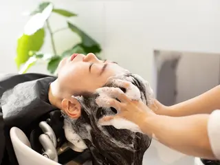 ロング メンズ ヘッドスパニスト manaのヘアスタイル