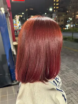 ミディアム 🫧🧸カラーヘアメ 🫧MIO🧸🫧のヘアスタイル