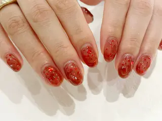 ネイル 🫧なちゅ盛れ/ ちゅるん/EVA🫧のネイルデザイン