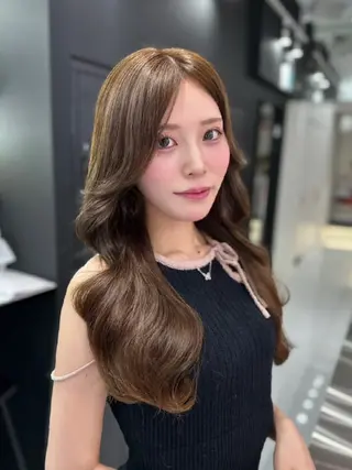 ロング 新宿/韓国レイヤー/ 髪質改善/ 佐藤のヘアスタイル