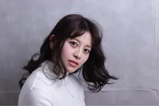 セミロング 平尾駅直結/徒歩0分 イノセントヘアのヘアスタイル