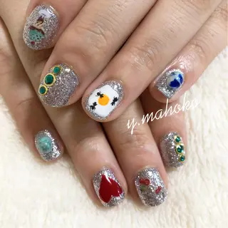 ネイル パラジェル有/ 長さだし/mahoのネイルデザイン