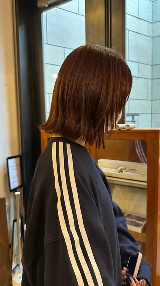 ミディアム ショートカットパー マ🫧kotoneのヘアスタイル
