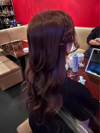 ロング ヘアアレンジ hair set / 渡辺未来🦋のヘアスタイル