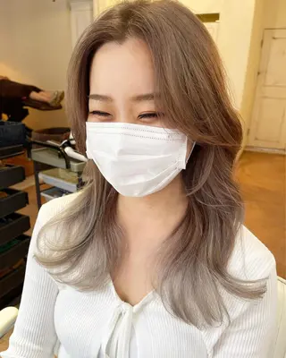 カラー 韓国ヘア🇰🇷 有田裕也のヘアスタイル