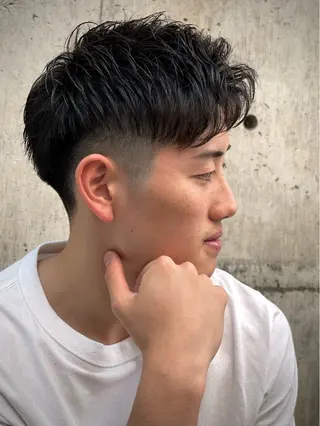 ショート メンズ 浅見 天翔のヘアスタイル