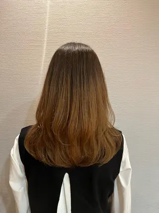 ロング かわい りほのヘアスタイル