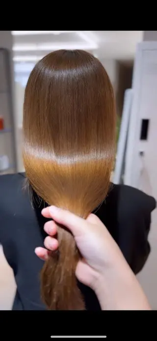 ロング 安永 来未のヘアスタイル