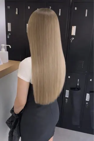 ロング カラー レイヤーカット/ ブリーチカラー/雅人のヘアスタイル