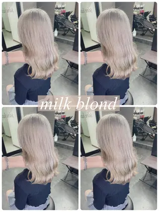 ロング 艶髪/Wカラー 蓮のヘアスタイル