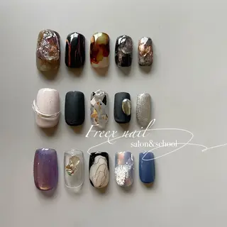 ネイル freex nail /ニュアンス/個性派のネイルデザイン