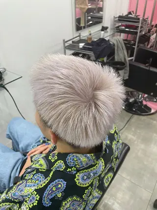 カラー メンズ LOGUE 大濵翔太のヘアスタイル