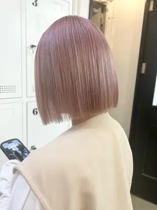 カラー 🤍垢抜け♡透明感 カラーmoeka🤍のヘアスタイル