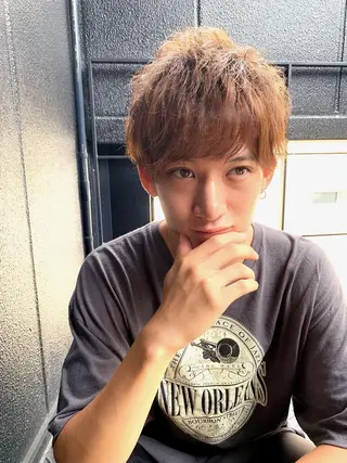 ショート メンズ 【代表】 高瀬慎也/縮毛矯正のヘアスタイル