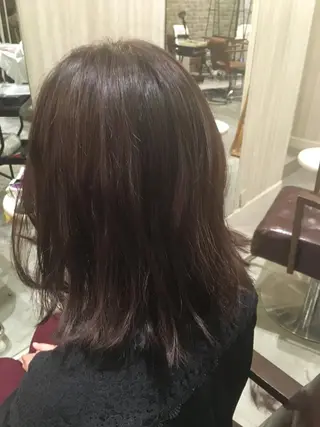 ミディアム カラー お気に入り数2.3万 🏆SHO🏆のヘアスタイル