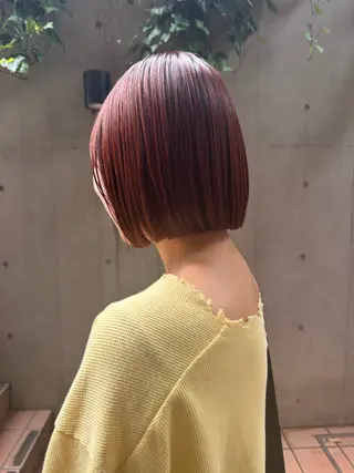ショート 大人可愛い♡コテ巻き パーマ🌼杉田 萌恵のヘアスタイル