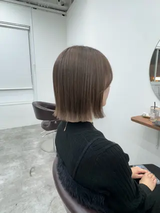 ミディアム カラー sii.カット特化 田村悠悟のヘアスタイル