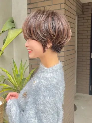 ショート 🫧似合わせショート ゴヤ🫧のヘアスタイル
