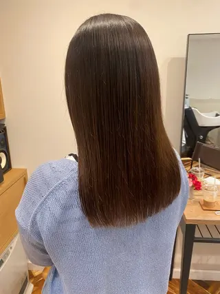 ロング 伊藤 優花のヘアスタイル