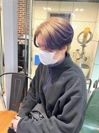 カラー メンズ designcolo r/似合わせNOKAのヘアスタイル