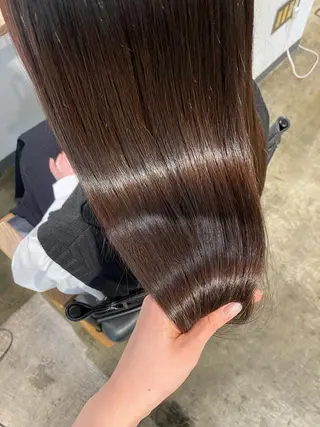 ロング カラー 🌼透明感艶カラー オリーブ🌼河村咲のヘアスタイル