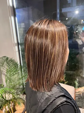 ミディアム ショートカット✨/ 木下明哉のヘアスタイル
