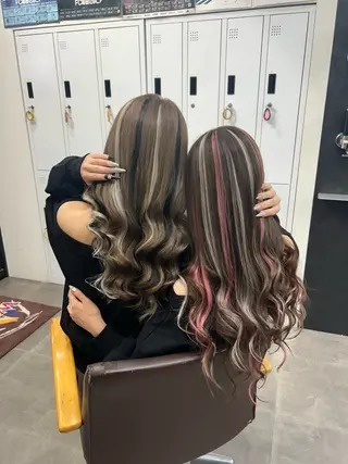 ロング カラー 🌸U-topia 🌸伊藤穂乃花🌸のヘアスタイル