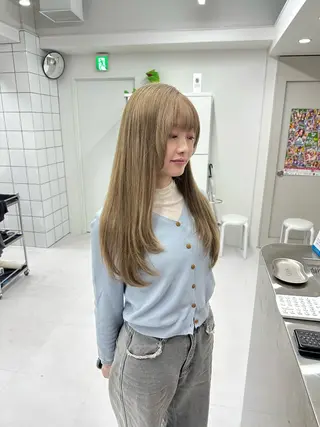 ロング カラー 練習モデル大募集中/ HAYATOのヘアスタイル