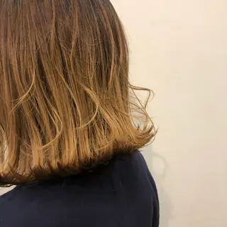 ミディアム ナギサ/ 大分森町のヘアスタイル