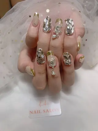 ネイル 💕鈴木ユリ パラジェル/オフ無料のネイルデザイン