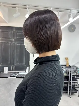 ショート ハイトーンカラー 🦋yuri🦋のヘアスタイル